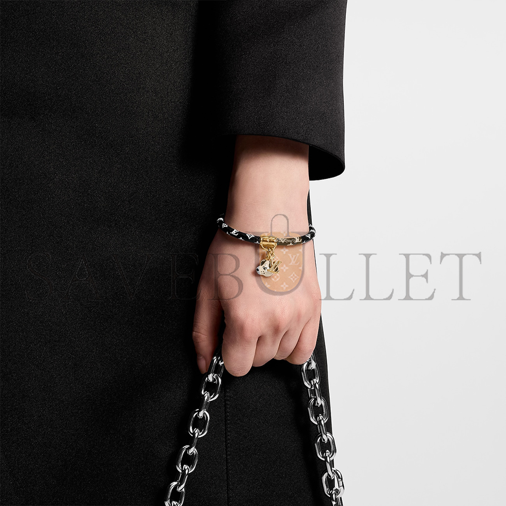 LOUIS VUITTON ANIMOGRAM BRACELET M8664E
